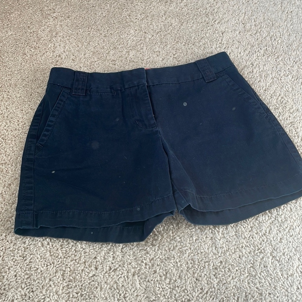 J. Crew chino shorts in navy